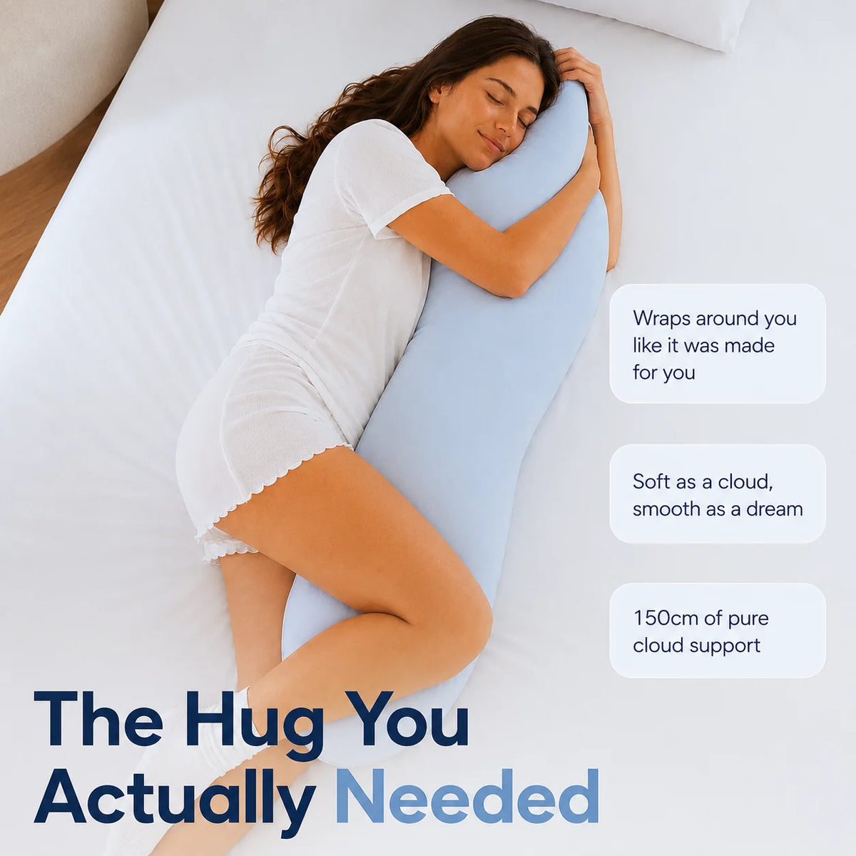 CloudHug - Cooling Full-Body Pillow
