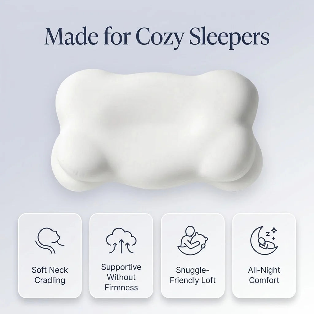 CloudCradle Pillow - Memory Foam Support