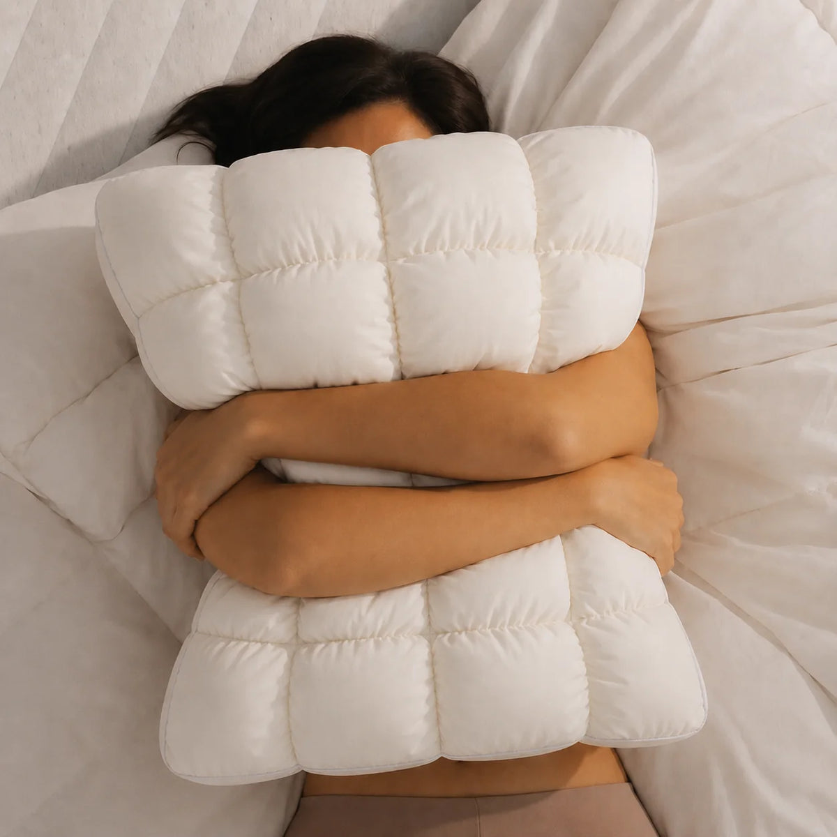 CloudPuff Pillow - Double-Soft Quilted Insert