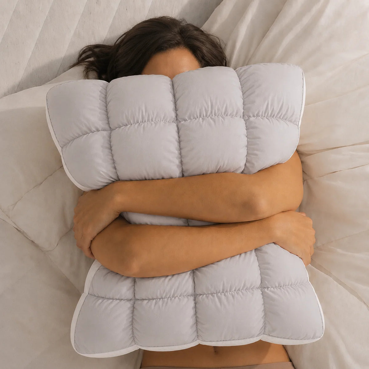 CloudPuff Pillow - Double-Soft Quilted Insert